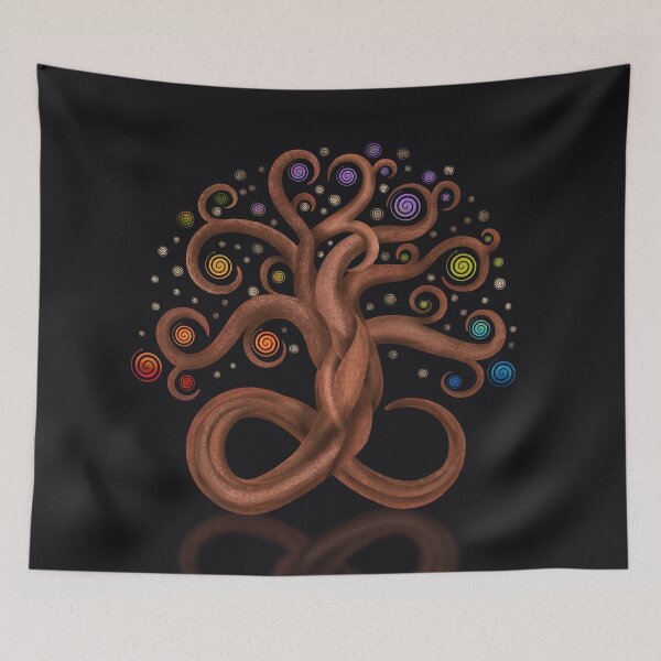 Item preview, Tree of Life Swirl - Infinity designed and sold by k9printart.