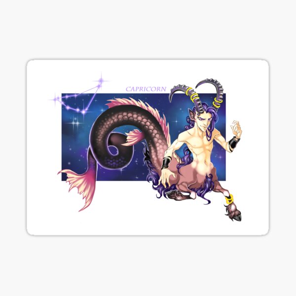 Artikel-Vorschau von Mythical Creature Zodiac CAPRICORN, designt und verkauft von ConnyChiwa.