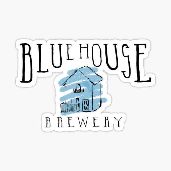 Blue House Brewery Sticker