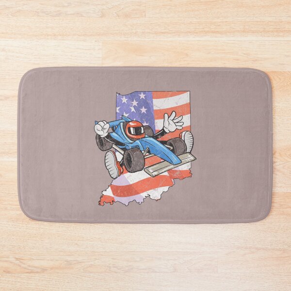Item preview, racer race car indiana indianapolis american flag distressed designed and sold by FalkDania.