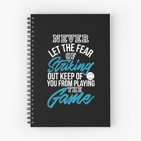 Item preview, Never let the fear of Striking out Baseball designed and sold by NeXore.