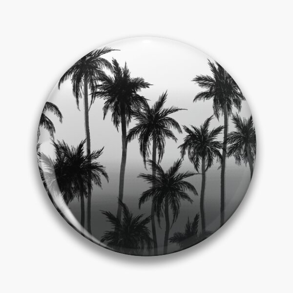 Item preview, Black and White Palm Tree designed and sold by moodscape.