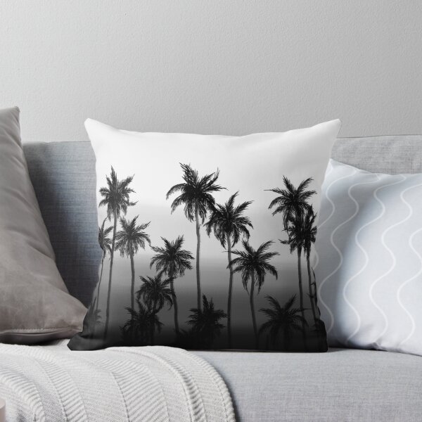 Item preview, Black and White Palm Tree designed and sold by moodscape.