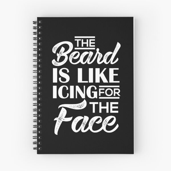 Item preview, The Beard is like Icing for the Face designed and sold by NeXore.