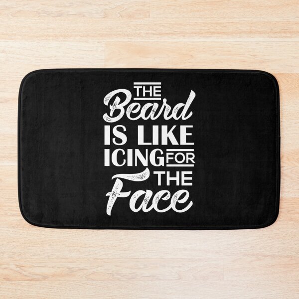 Item preview, The Beard is like Icing for the Face designed and sold by NeXore.