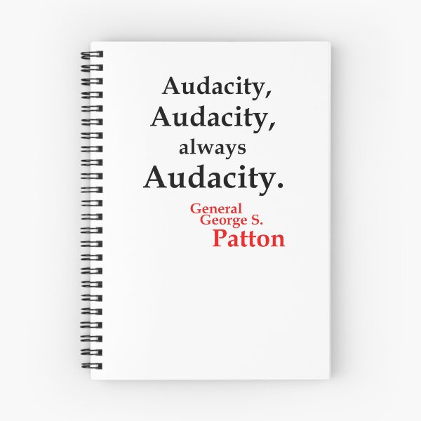 Item preview, Audacity - Patton (WT) designed and sold by OleKurmudgeon.
