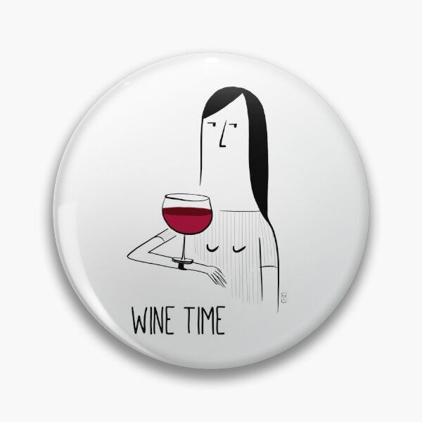 Item preview, It's wine time! designed and sold by idisegnidiflora.