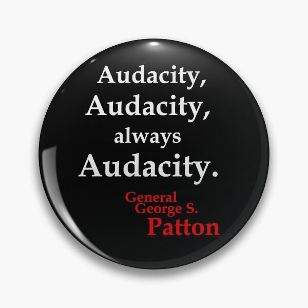 Item preview, Audacity - Patton (BT) designed and sold by OleKurmudgeon.