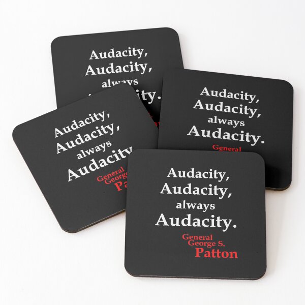 Item preview, Audacity - Patton (BT) designed and sold by OleKurmudgeon.