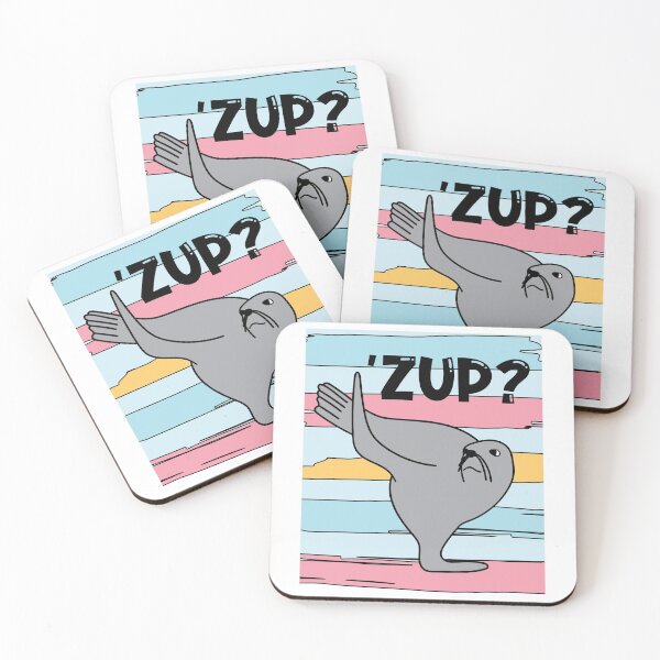 Item preview, Seal Seal In Retro Style With Saying designed and sold by flofin.