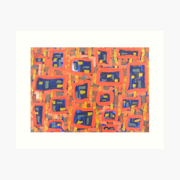 Still Lifes, Squares Art Print