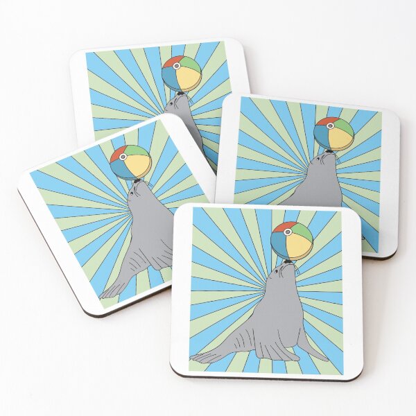 Item preview, Seehund Robbe In Retro Style With Saying designed and sold by flofin.