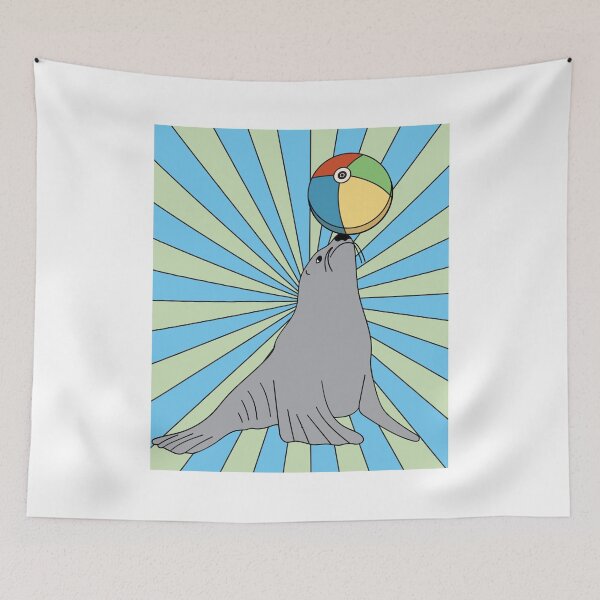 Item preview, Seehund Robbe In Retro Style With Saying designed and sold by flofin.