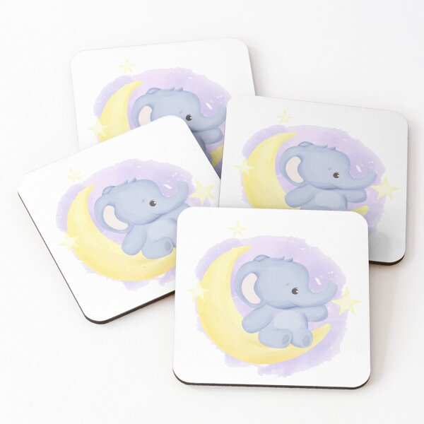 Item preview, baby elephant moon designed and sold by romio006.
