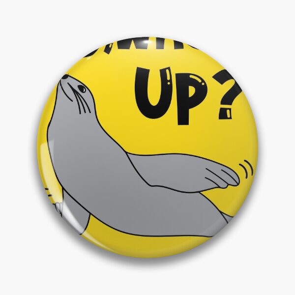 Item preview, Seal Seal In Retro Style With Saying designed and sold by flofin.