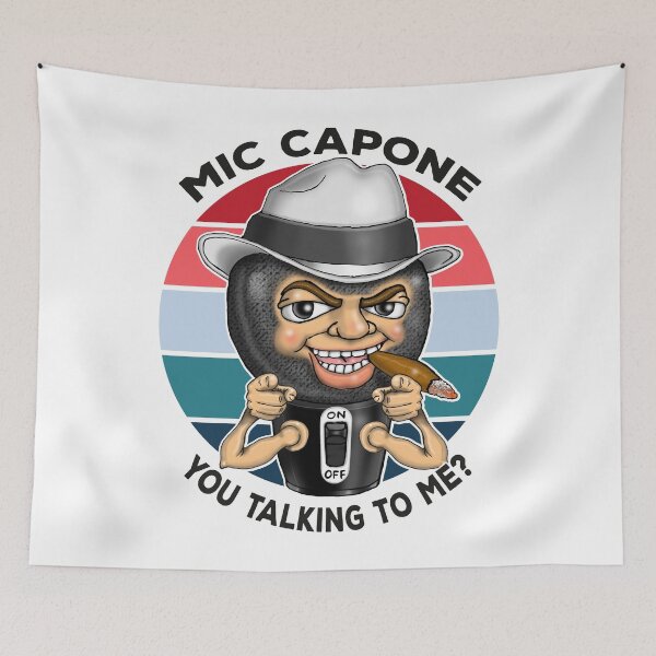 Item preview, Hand Drawn Microphone designed and sold by Status71.