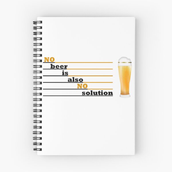 Item preview, No beer is also no solution designed and sold by WalderDesign.