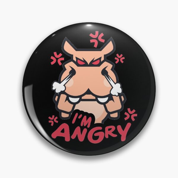 Item preview, Angry Hippo  designed and sold by Cartoon-animals.