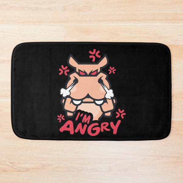Item preview, Angry Hippo  designed and sold by Cartoon-animals.