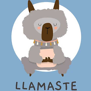 Artwork thumbnail, Llamaste by ModkMerch