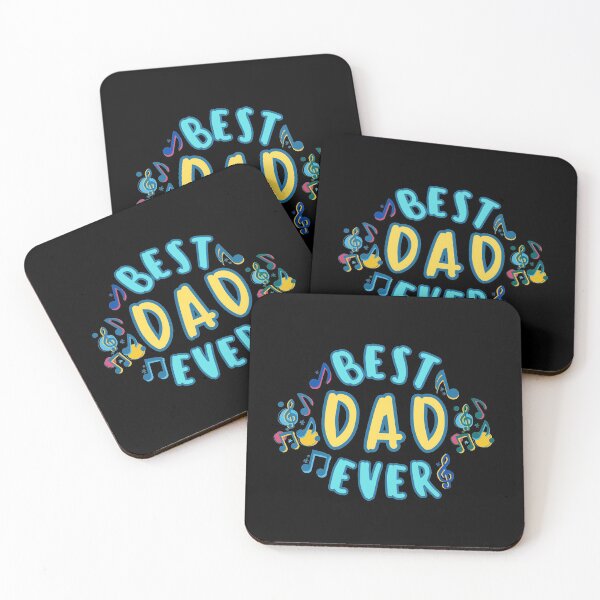 Item preview, Best Dad Ever Music Notes designed and sold by Joy Poddar.