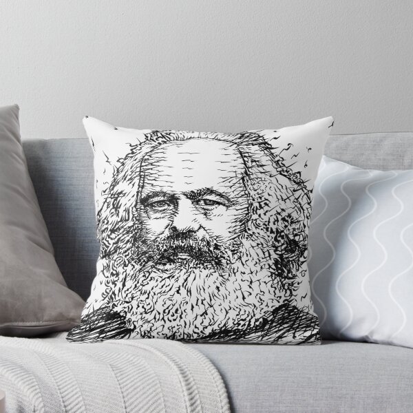 Item preview, KARL MARX - ink portrait designed and sold by lautir.
