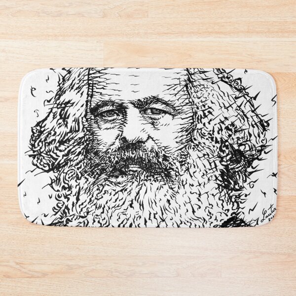 Item preview, KARL MARX - ink portrait designed and sold by lautir.