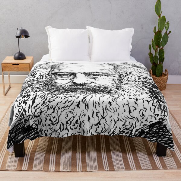 Item preview, KARL MARX - ink portrait designed and sold by lautir.