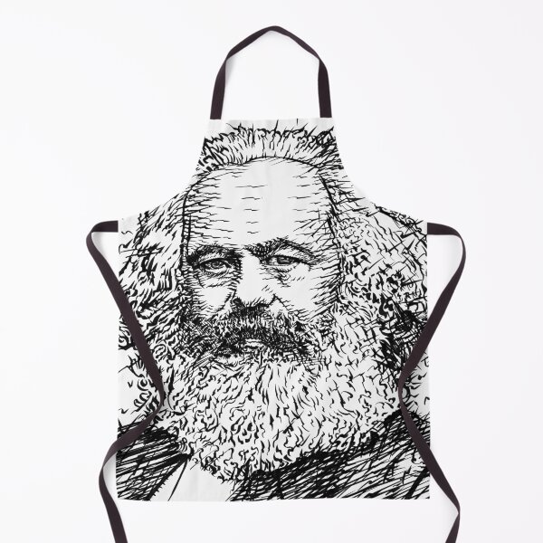 Item preview, KARL MARX - ink portrait designed and sold by lautir.