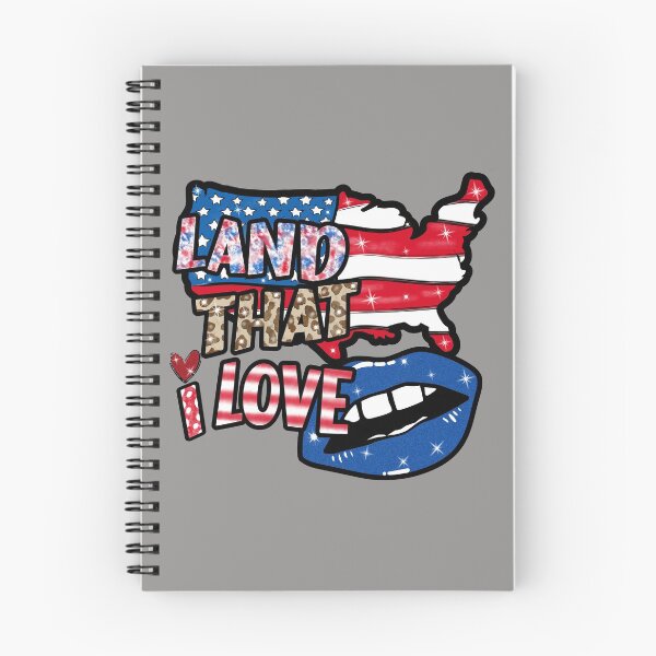 Item preview, Land That I Love, American Flag, July Fourth USA, Patriotic Heart designed and sold by taby2you.