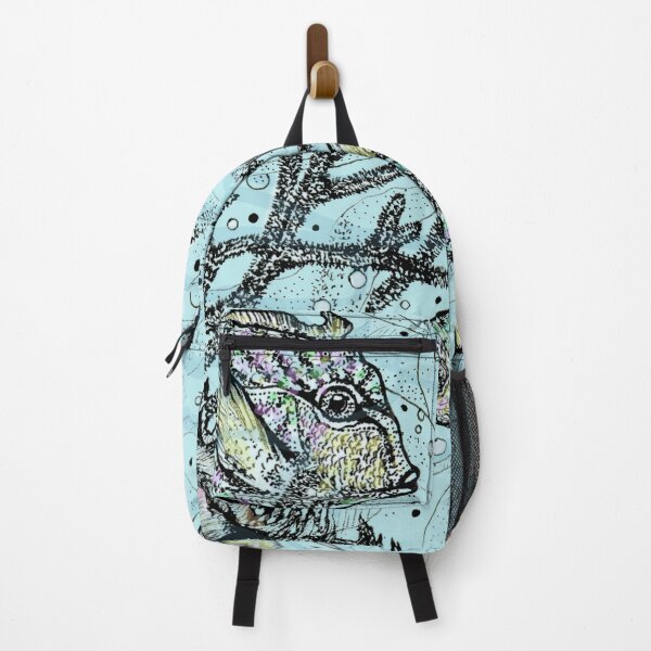Item preview, Shell and fish underwater world colored designed and sold by Susanne Margarete Lutz.