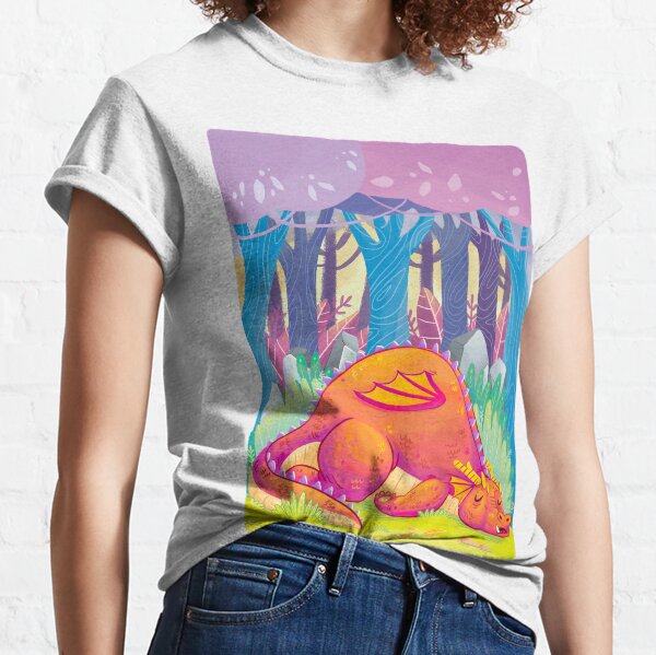 Sleepy dragon is le tired Classic T-Shirt