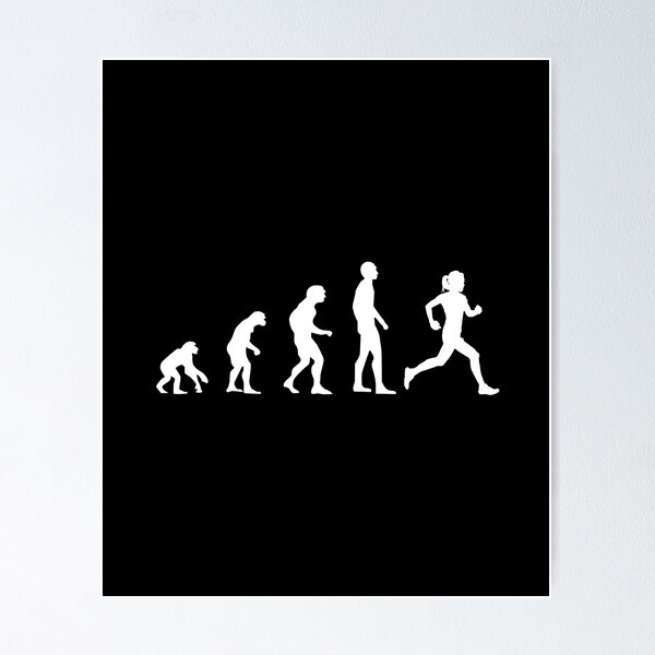 Item preview, Evolution Running Funny Sports Hobby designed and sold by AndiHK.