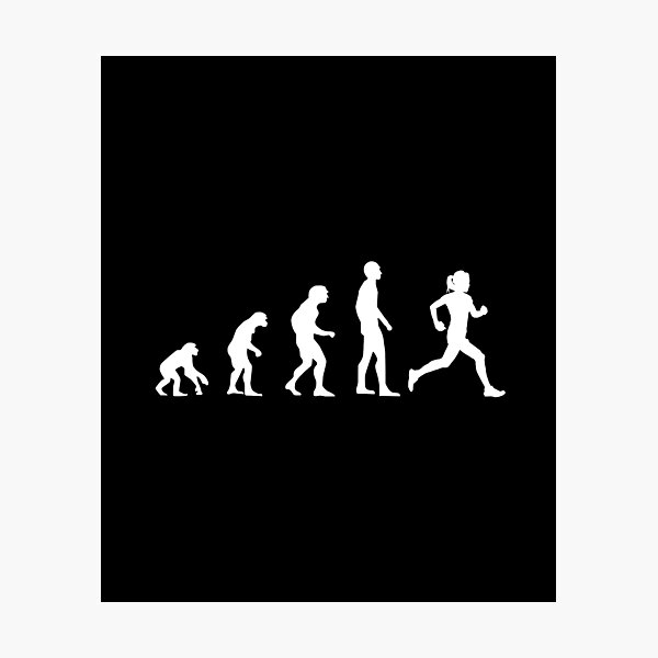 Item preview, Evolution Running Funny Sports Hobby designed and sold by AndiHK.