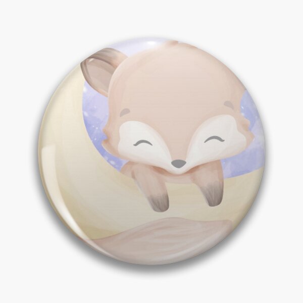 Item preview, baby foxy feel happy moon designed and sold by romio006.