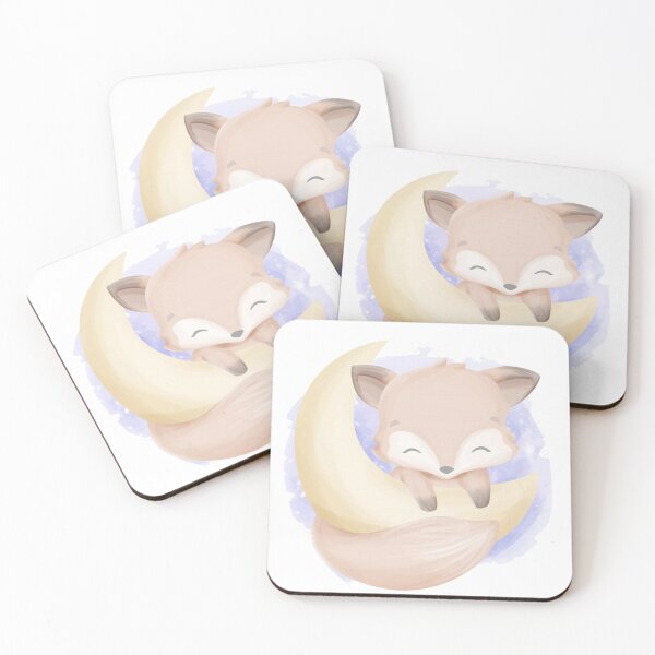 Item preview, baby foxy feel happy moon designed and sold by romio006.