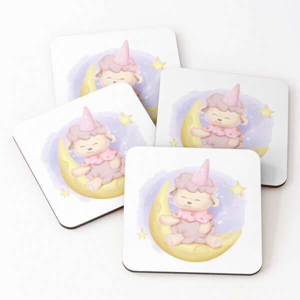 Item preview, baby sheep moon designed and sold by romio006.