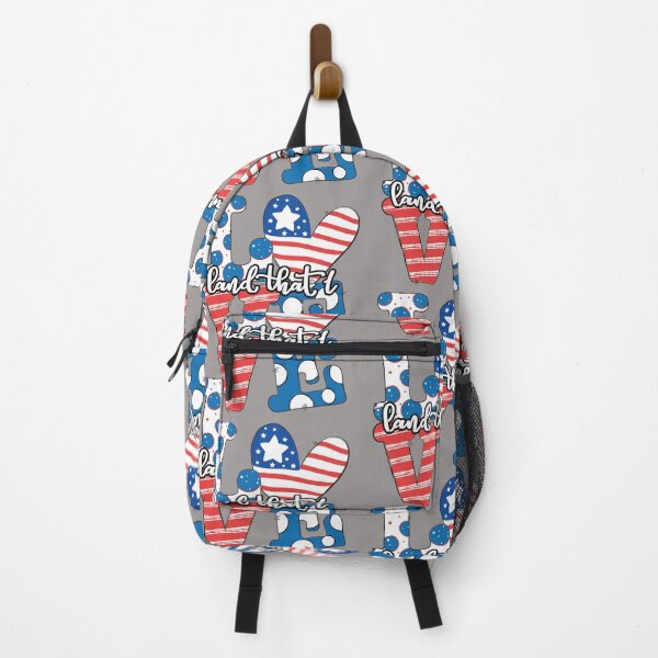 Item preview, Land That I Love, American Flag, July Fourth USA, Patriotic Heart II designed and sold by taby2you.
