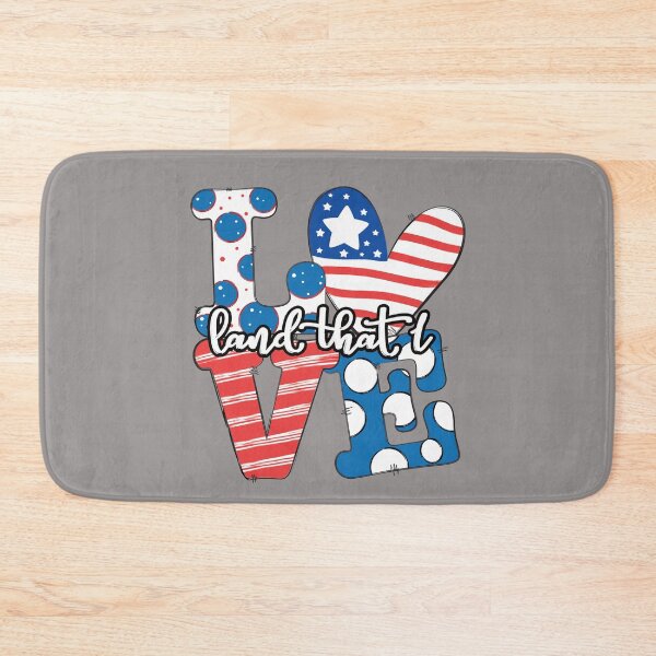Item preview, Land That I Love, American Flag, July Fourth USA, Patriotic Heart II designed and sold by taby2you.