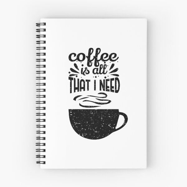 Item preview, Coffee Is All That I Need, coffee t shirt designed and sold by T-DESIGNEDZ.