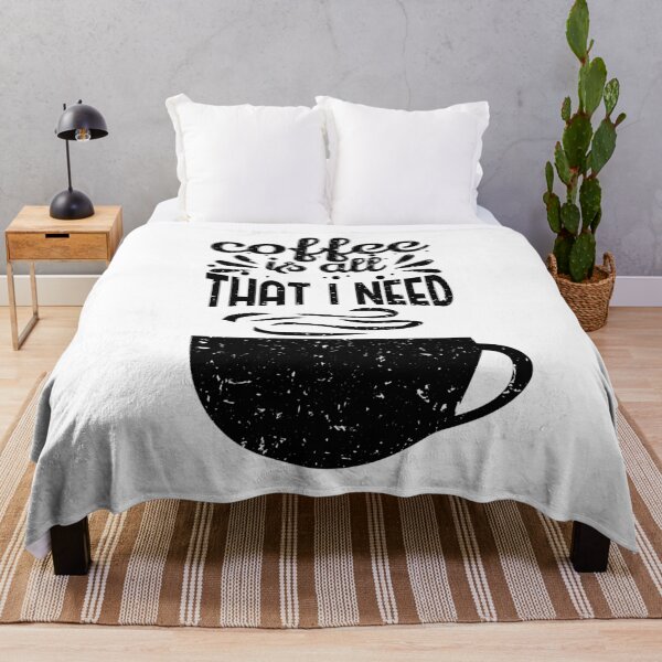 Item preview, Coffee Is All That I Need, coffee t shirt designed and sold by T-DESIGNEDZ.