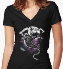 The Ever Cosmic Story Women's Fitted V-Neck T-Shirt