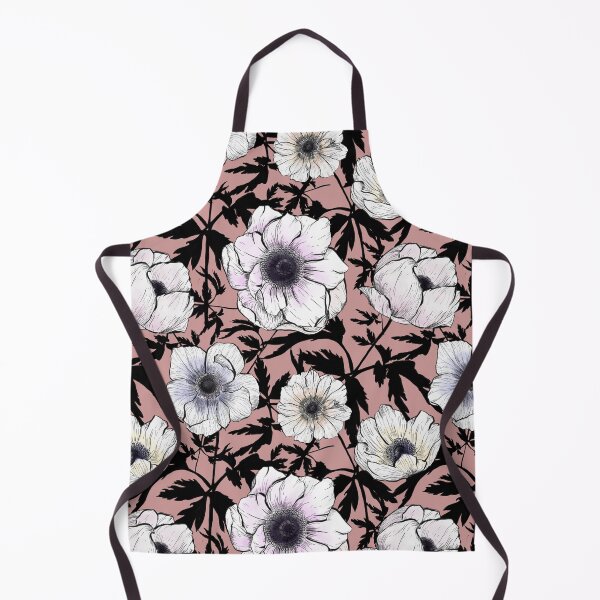 Item preview, Anemones in ink designed and sold by Moksha Patterns.