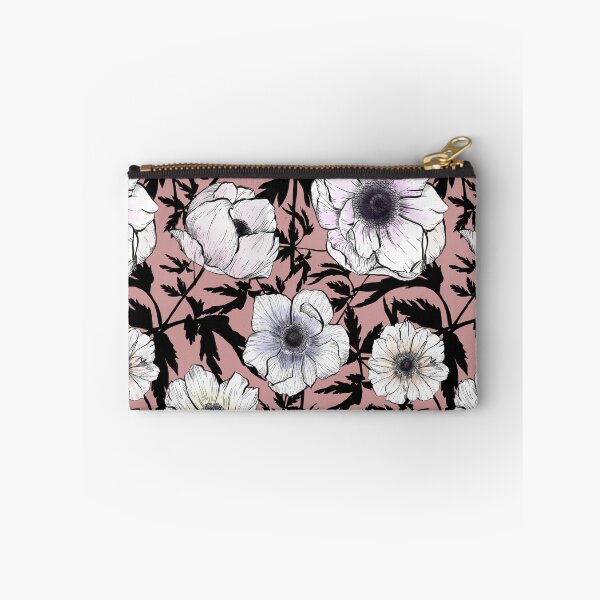 Item preview, Anemones in ink designed and sold by Moksha Patterns.