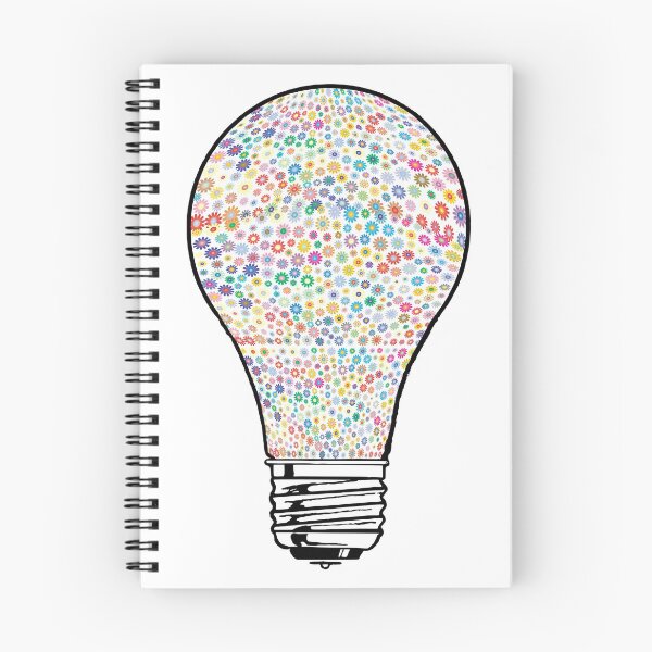 Item preview, Light Bulb with Yellow Flowers designed and sold by DonmedPro1.