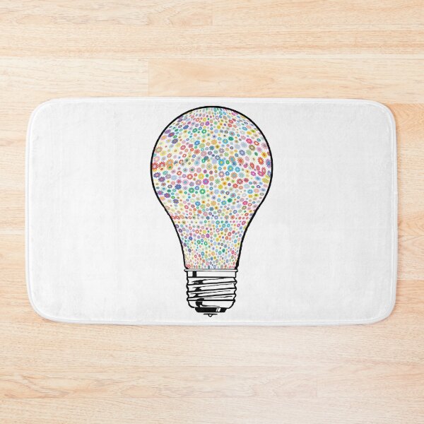 Item preview, Light Bulb with Yellow Flowers designed and sold by DonmedPro1.