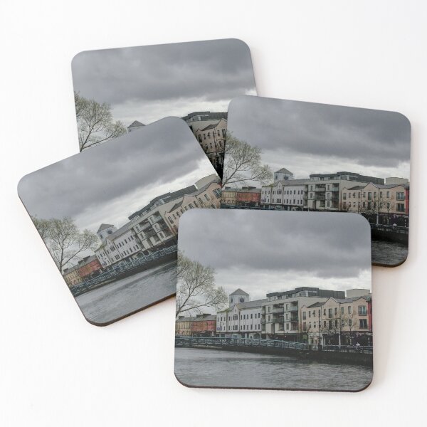 Item preview, Dark Sky over Houses on Garvoge River, Sligo designed and sold by Calidris Fotografie Steffi & Ben Köppler.