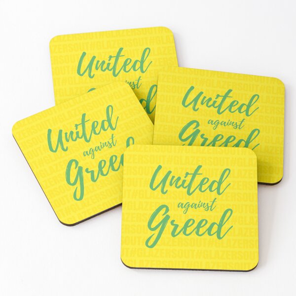 Item preview, Glazers out (United against Greed) -Gold/Green designed and sold by Africanism.