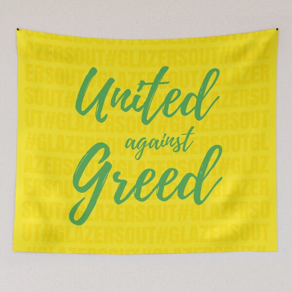 Item preview, Glazers out (United against Greed) -Gold/Green designed and sold by Africanism.