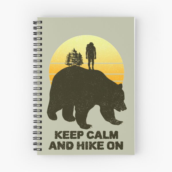 Item preview, Thru hiking the pct trail design. Keep calm hike on when you enter bear territory.. designed and sold by NobelFashion.